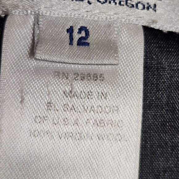 Pendleton Womens Black Blazer Size 12 Virgin Wool Single Button Closure USA - Picture 3 of 9